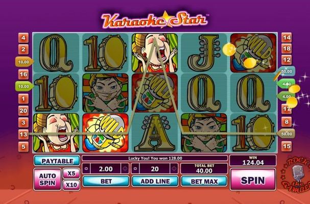 Multiple winning paylines