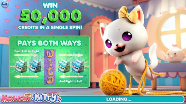 Win 50,000 credits in a single spin! Game pays both ways.