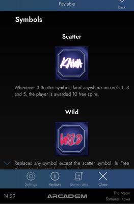 Wild and Scatter Rules