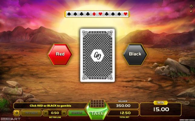 Red or Black Gamble feature