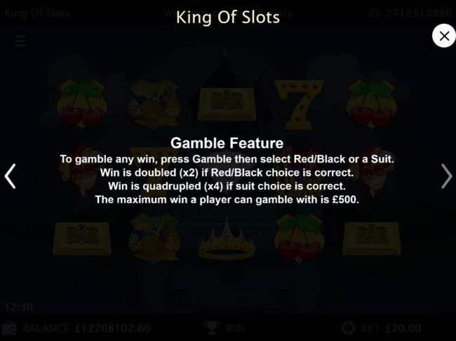 Gamble Feature Rules