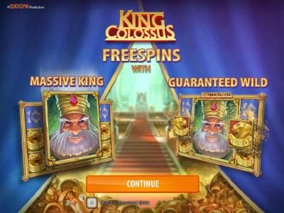 features Free Spins with Guaranteed Wilds