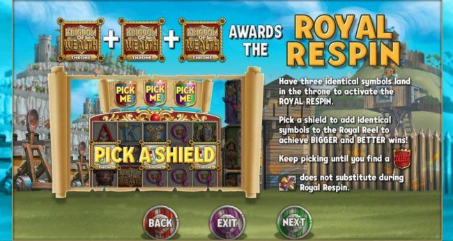 Royal Respin Game Rules