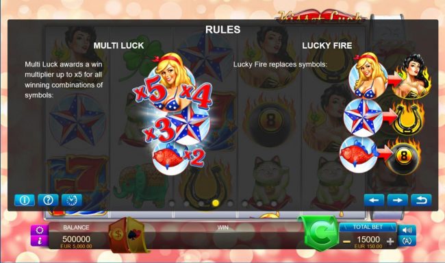 Multi Luck and Lucky Fire Rules