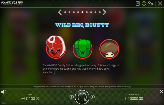 Wild BBQ Bounty Rules