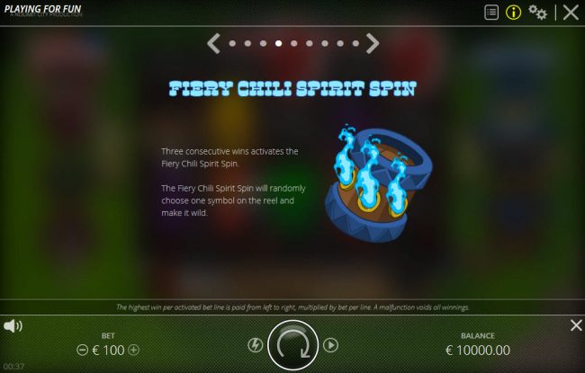 Fiery Chili Spirit Spin