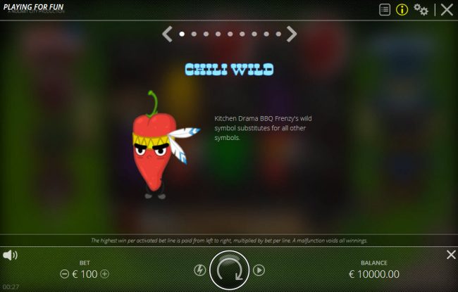 Chili Wild Rules