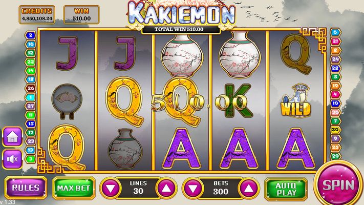 Kakiemon :: Game pays in both directions