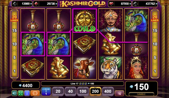 Kashmir Gold :: Three of a kind