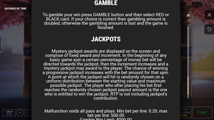 Jackpot Rules