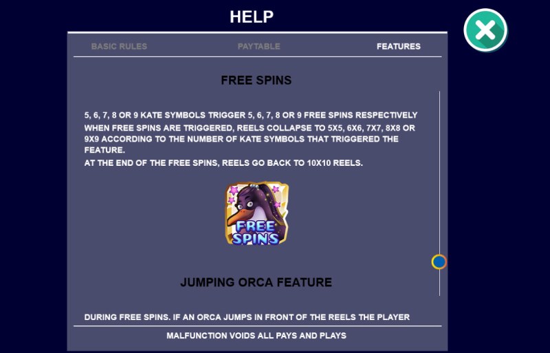 Free Spin Feature Rules