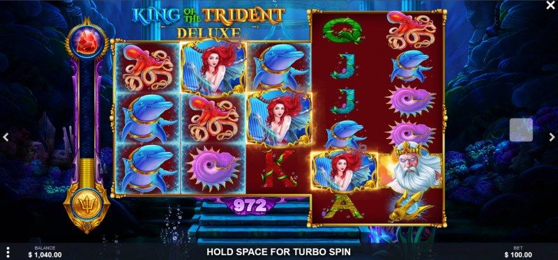 Scatter symbols triggers the free spins bonus feature