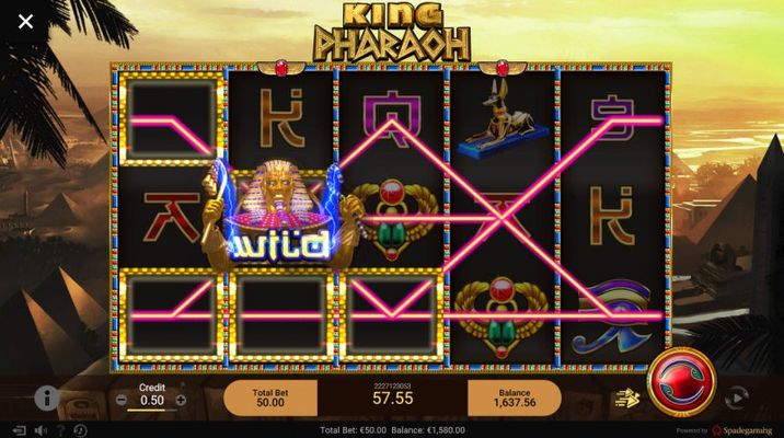 King Pharaoh :: Multiple winning paylines