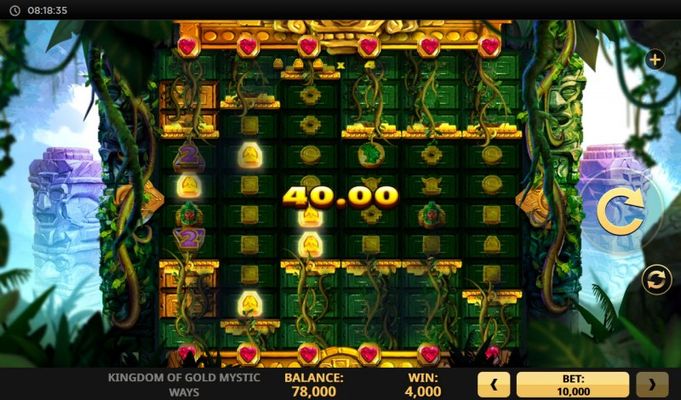 Kingdom of Gold Mystic Ways :: Reels expand up to 1,000,000 ways