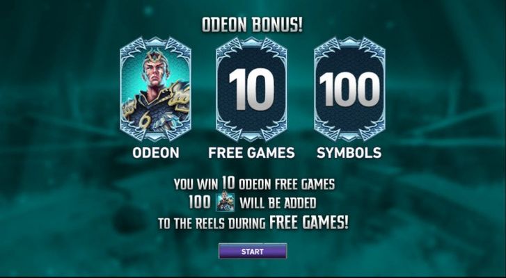 10 free spins awarded