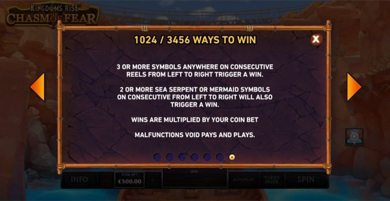 Kingdoms Rise Chasm of Fear :: 1024 Ways to Win