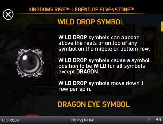 Wild Drop Feature