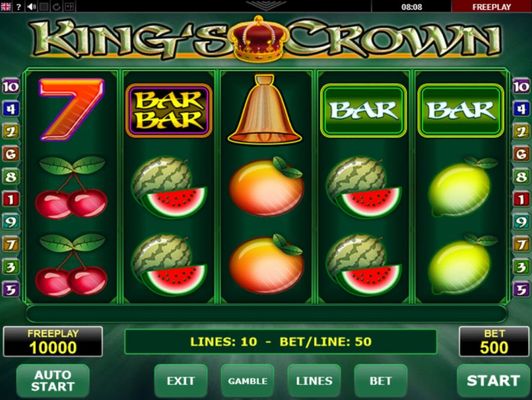 King's Crown :: Main Game Board