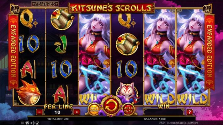 Kitsune's Scrolls Expanded Edition :: Base Game Screen