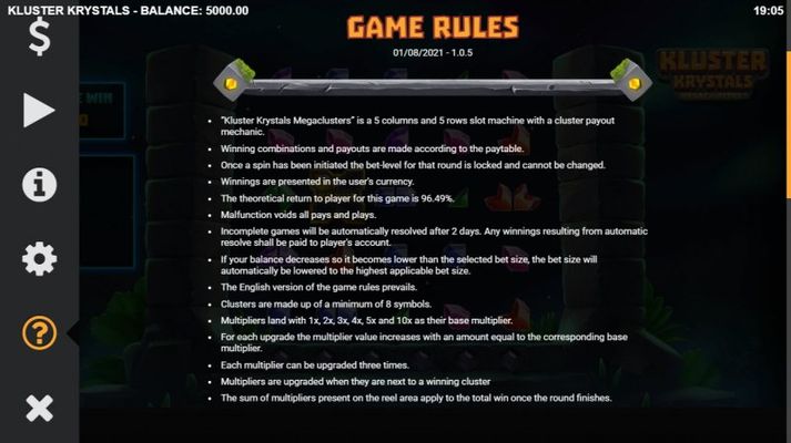 General Game Rules