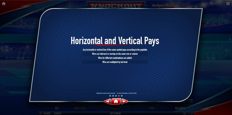 Horizontal and Vertical Pays