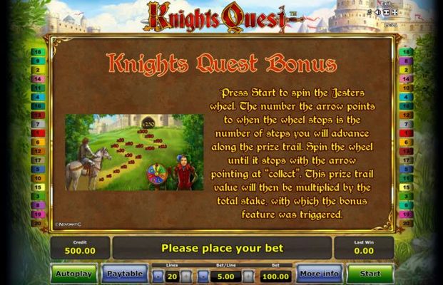 Knights Quest Bonus