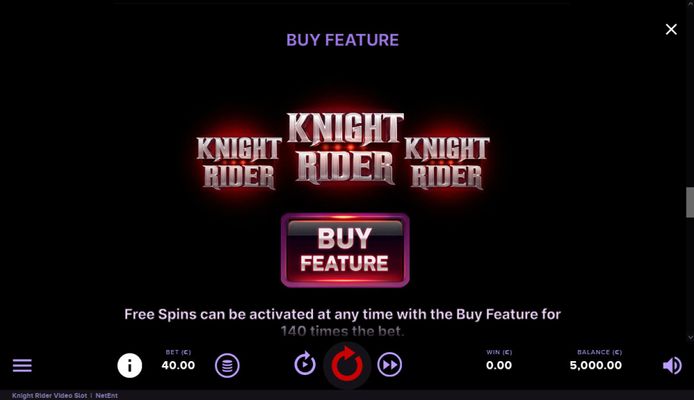 Knight Rider :: Buy Feature