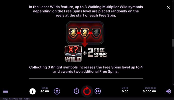 Knight Rider :: Laser Wild Feature