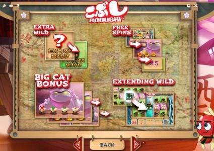 extra wild, free spins, big cat bonus and extending wild