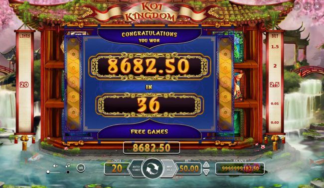 Total Free Spins Payout