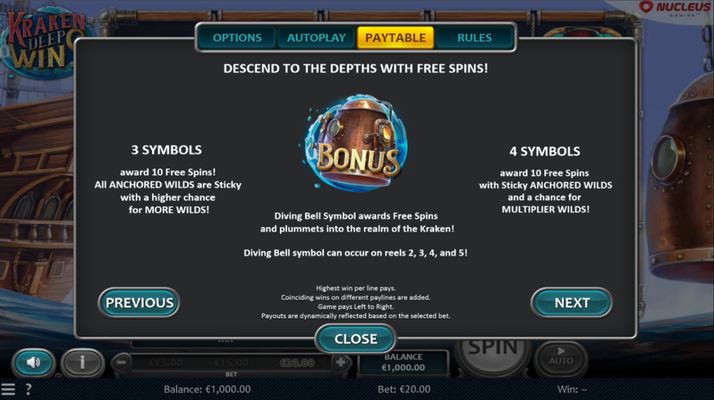 Free Game Feature