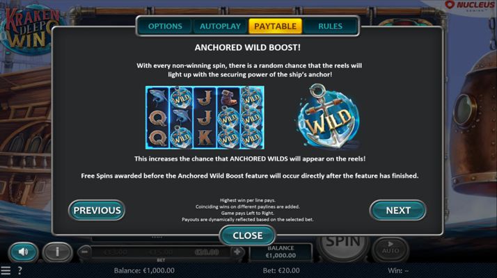 Anchored Wild Boost