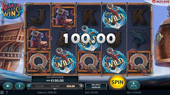 Five of a kind win
