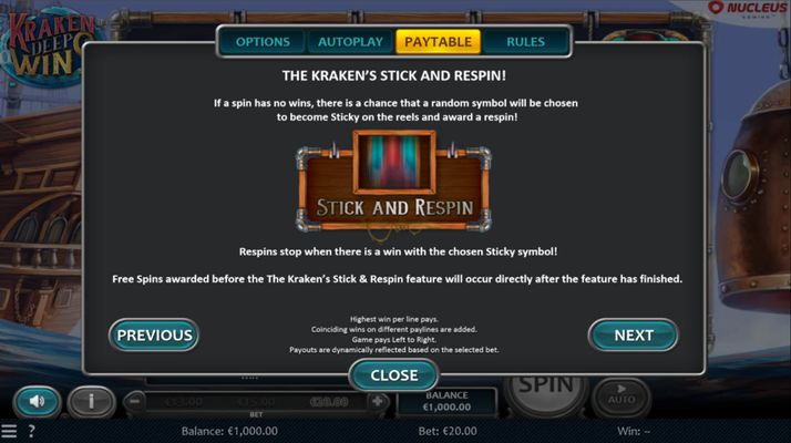 Respins Feature