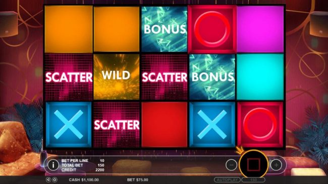 Three scatter symbols triggers the free spins feature.