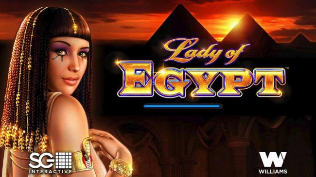 Splash screen - game loading - Egyptian Queen Theme