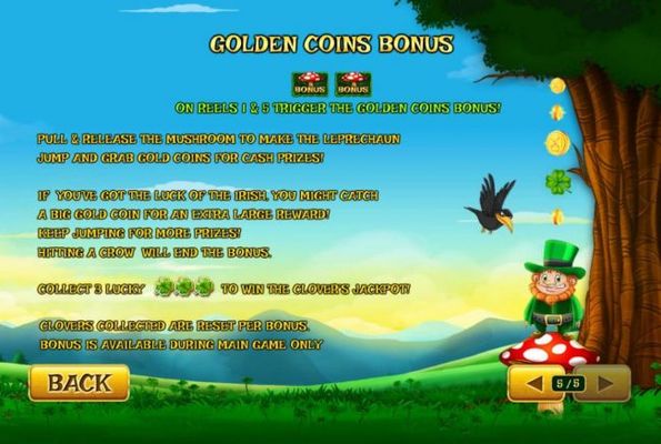 Golden Coins Bonus Rules