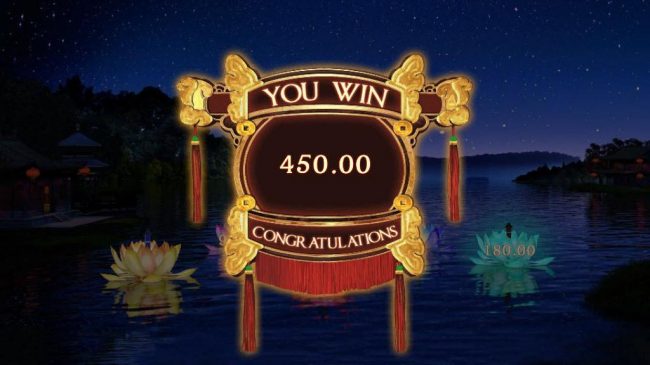 Total bonus payout 450 coins