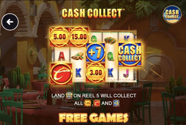 Cash Collect Feature