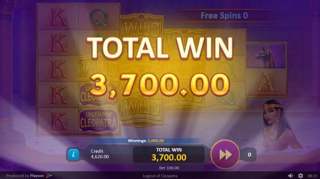 Total Free Spins Payout