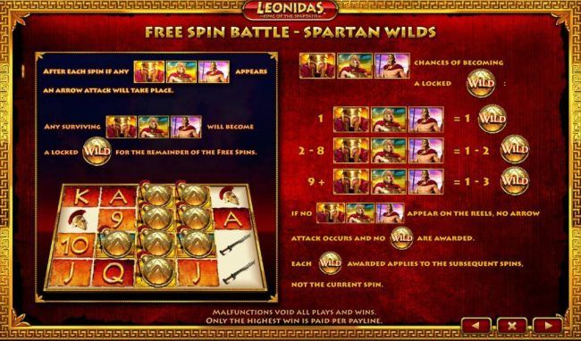 Free Spin Battle - Spartan Wilds