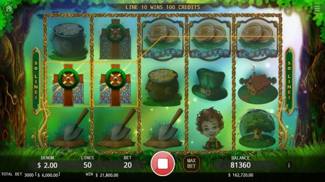 Scatter win triggers the free spins feature