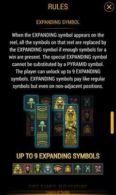 Special Expanding Symbol