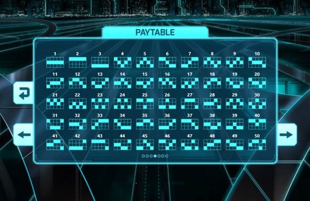 Paylines 1-50