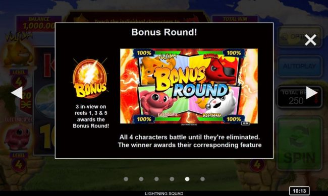 Bonus Round Rules