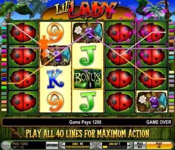 wow, here is another 1200 coin multiline big win jackpot