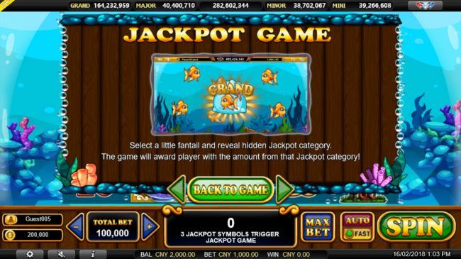 Jackpot Game Rules