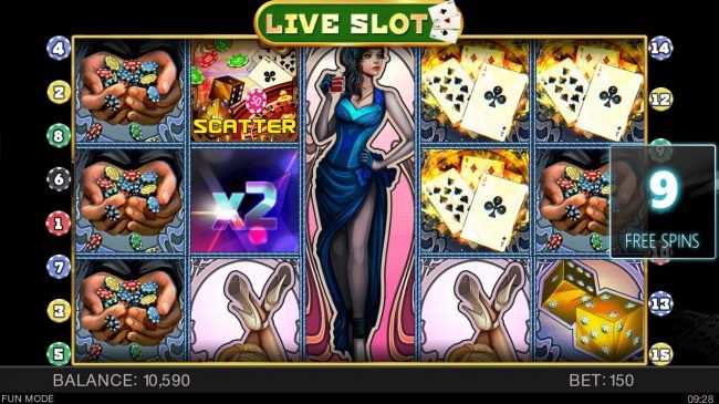 Free Spins Game Board