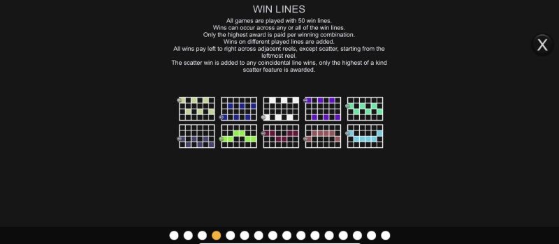 Win Lines 41-50