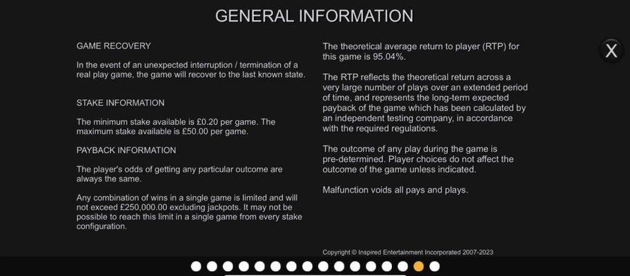 General Game Rules